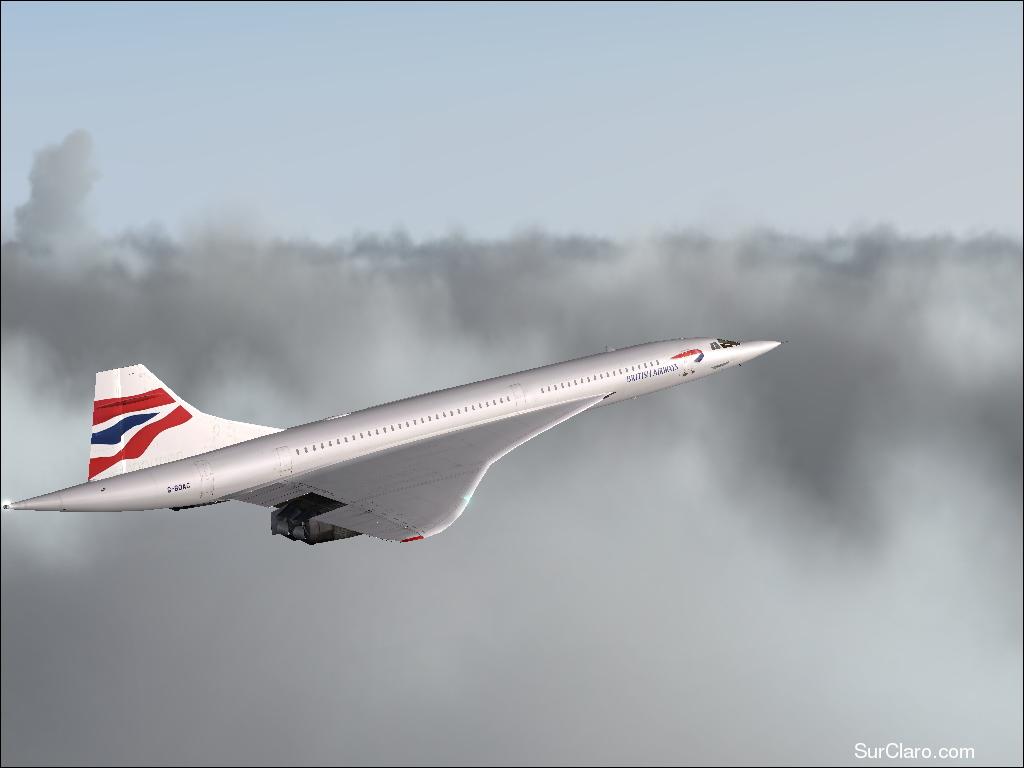 Concorde`s Final Flight - British Airways Concorde Fsx - HD Wallpaper 