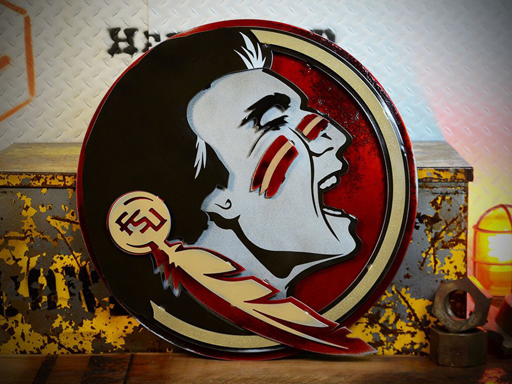 Florida State Vintage Seminole Crest Delta - Florida State Seminoles Iphone - HD Wallpaper 