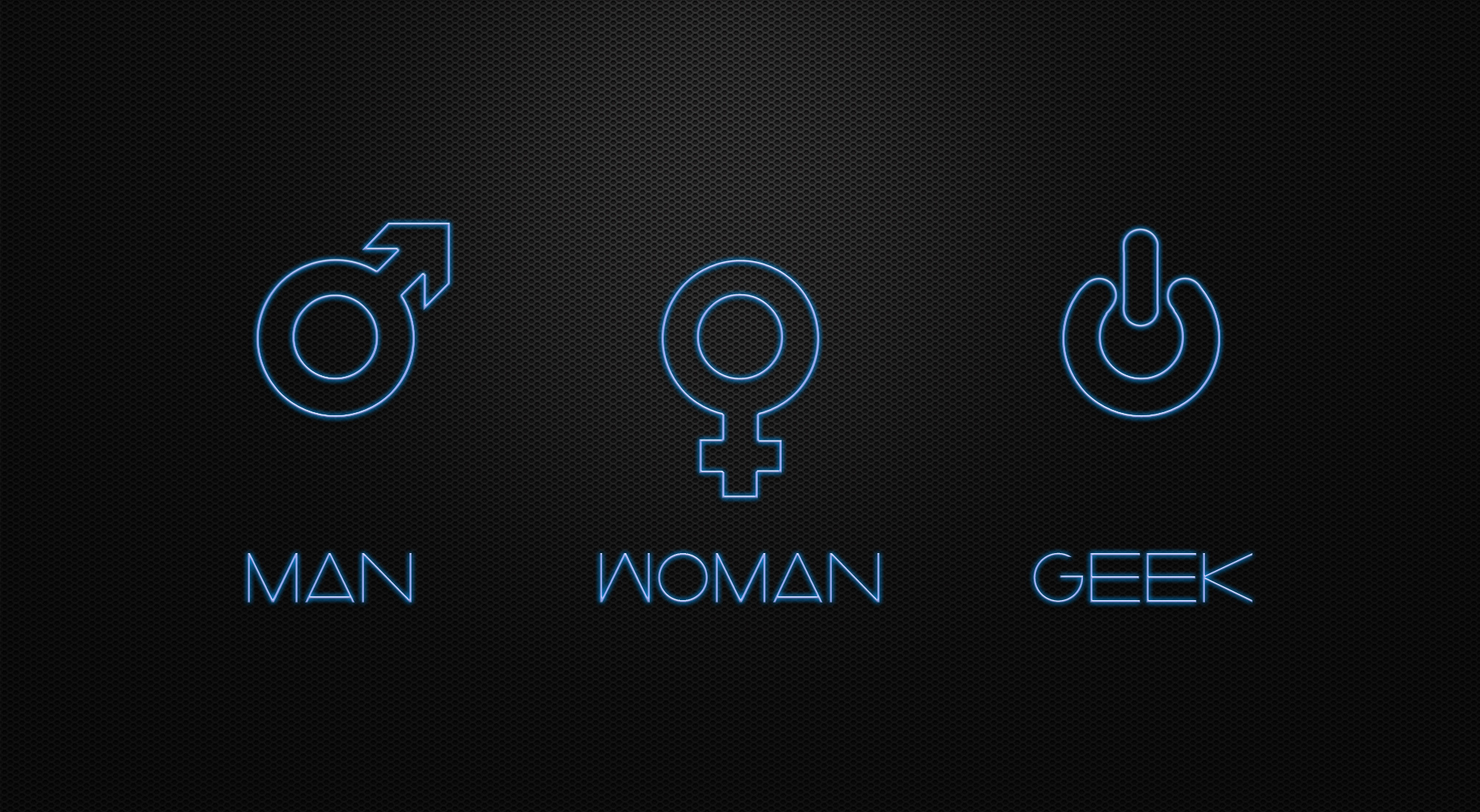 Man Woman Geek - HD Wallpaper 