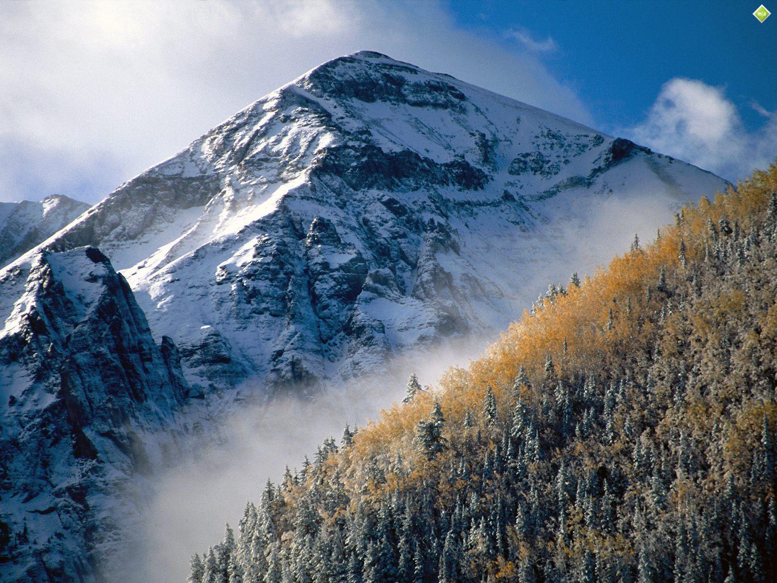 San Juan Mountains - Colorado Mountains With Snow - HD Wallpaper 