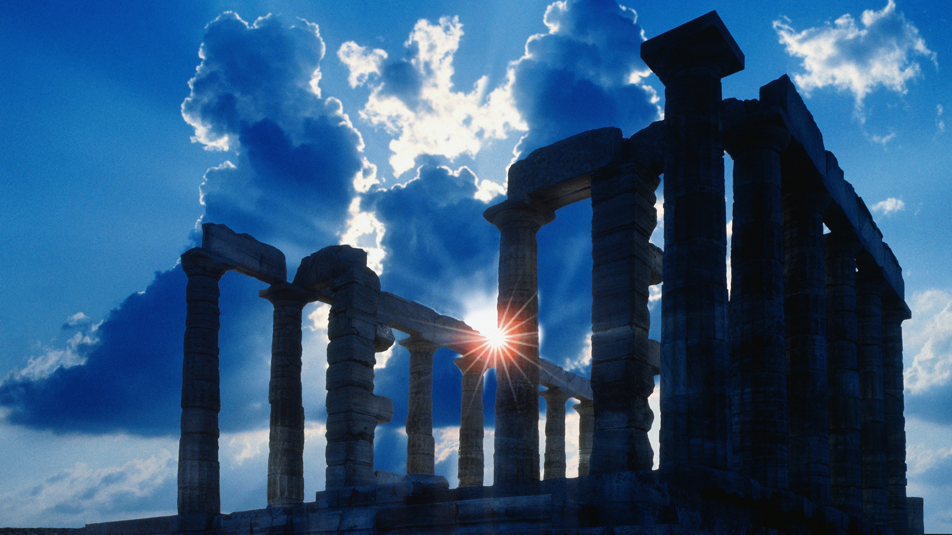 Ancient Temple In Athens 
 Data-src - Cool Ancient Greece Background - HD Wallpaper 