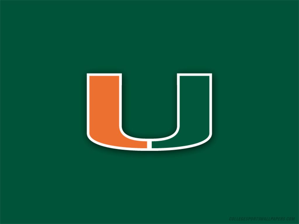 Logo University Of Miami - HD Wallpaper 