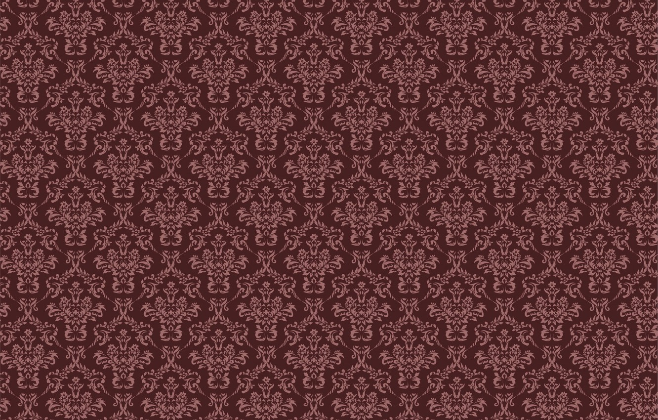 Photo Wallpaper Retro, Background, Wallpaper, Texture, - Damask Pattern Background Pink - HD Wallpaper 