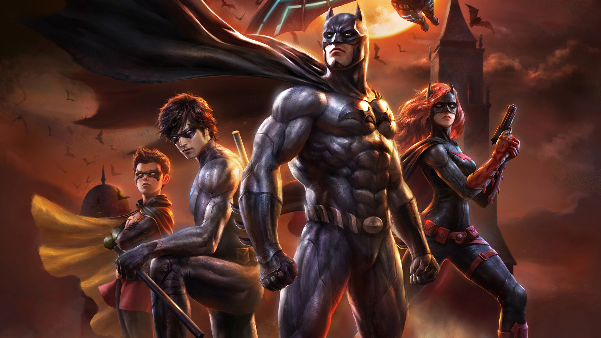 Batman Bad Blood Batman - HD Wallpaper 