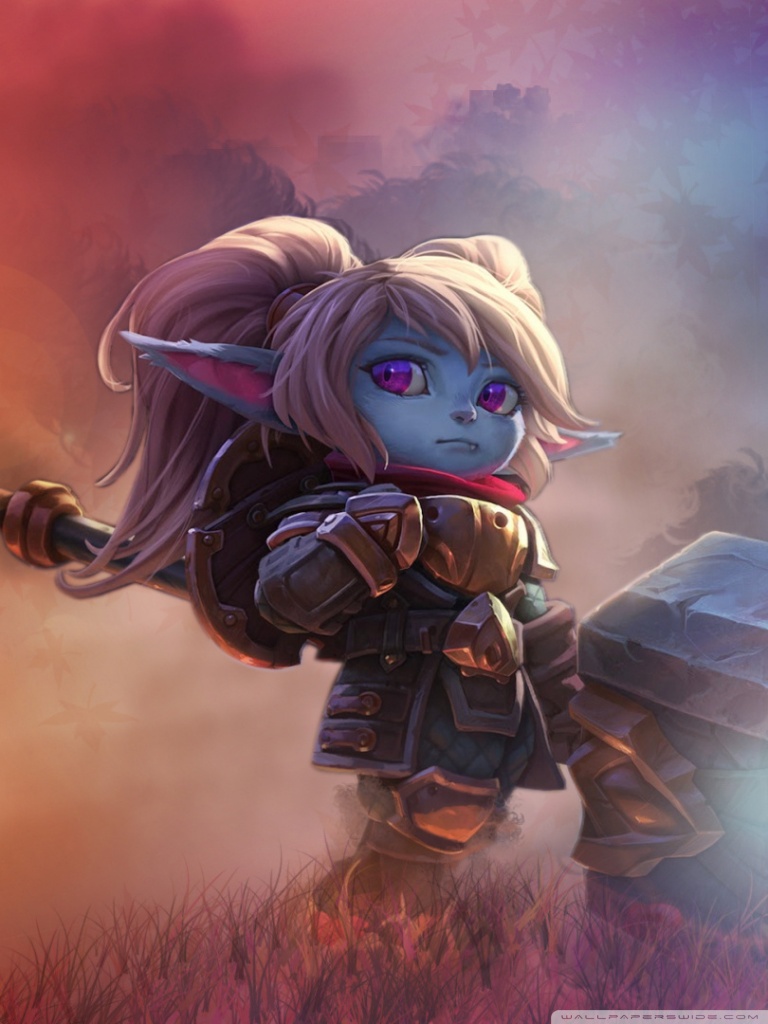League Of Legends Poppy Edit - HD Wallpaper 