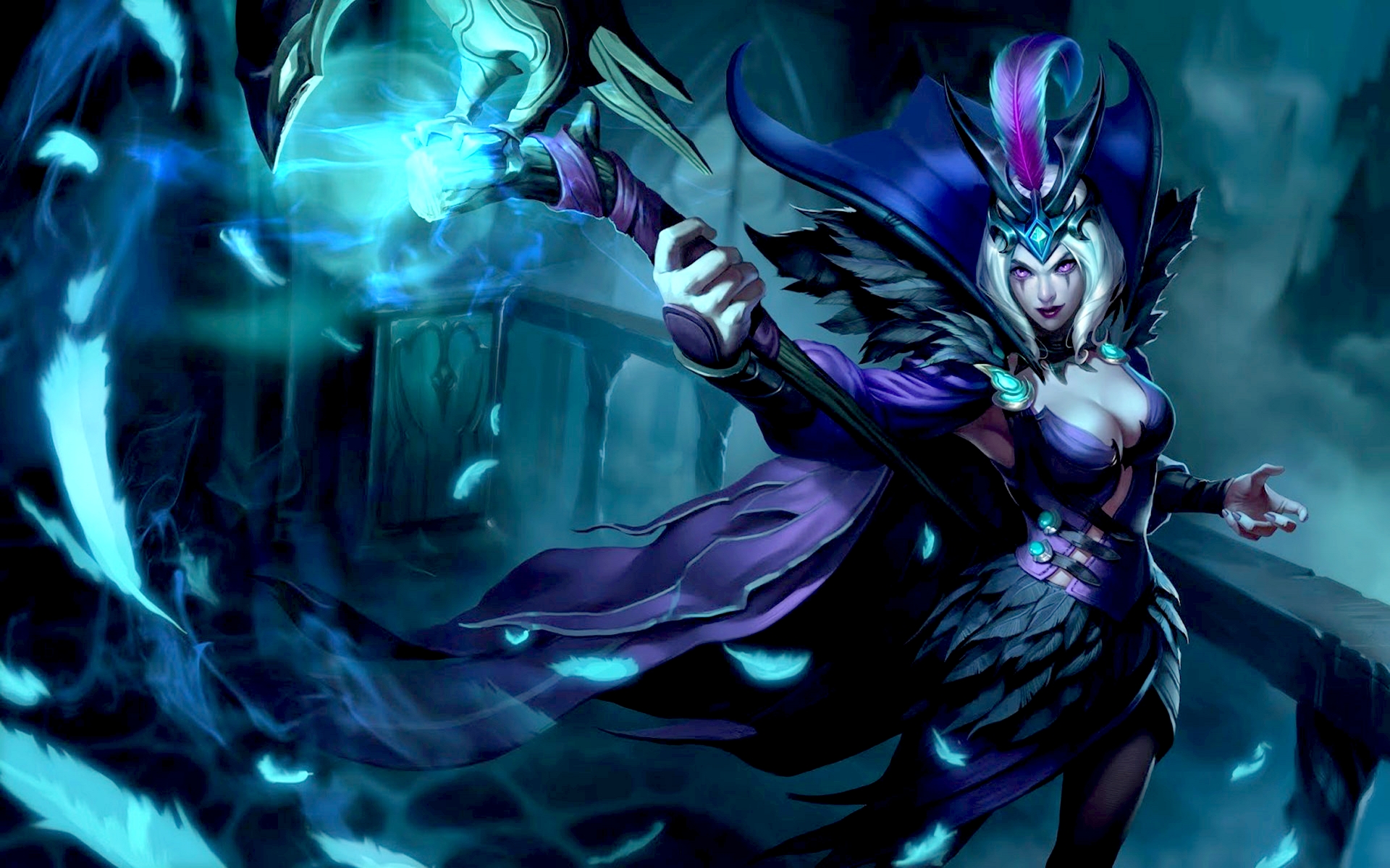 Wallpaper - League Of Legends Magician - HD Wallpaper 