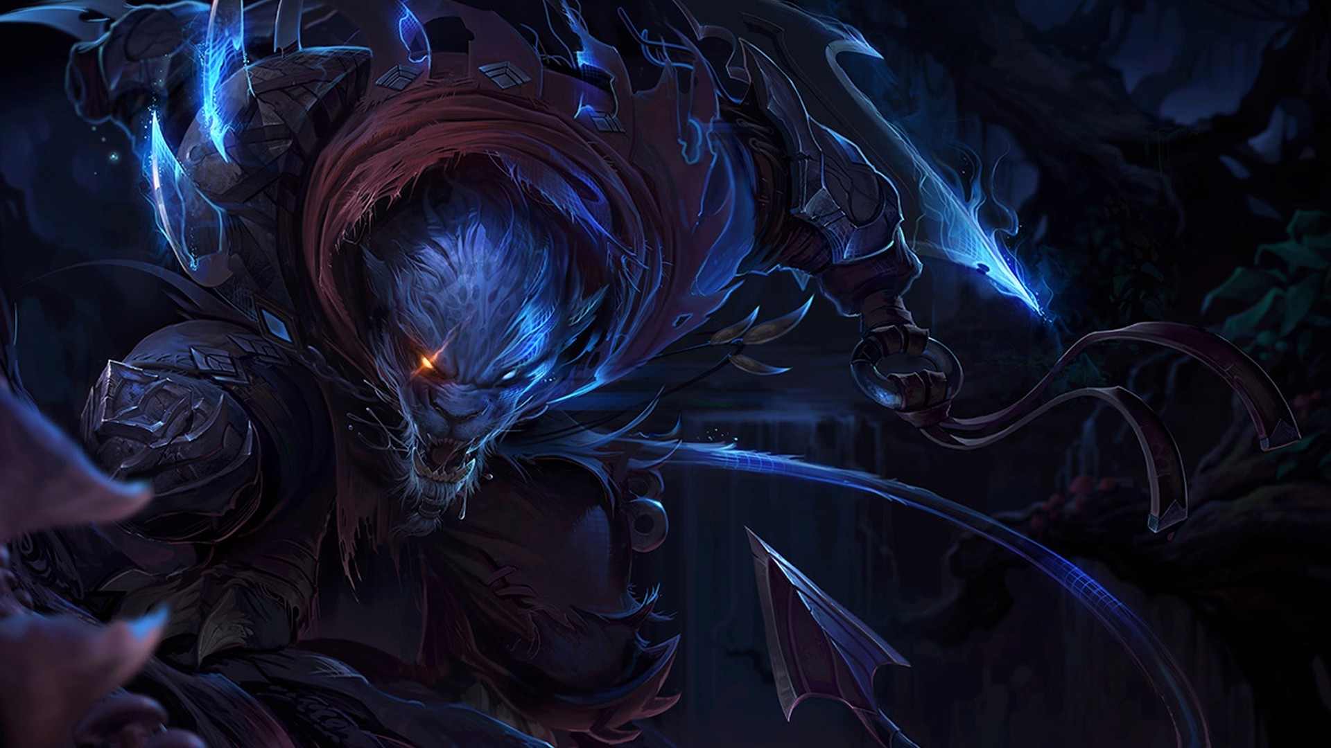 League Of Legends Wallpaper Rengar - HD Wallpaper 