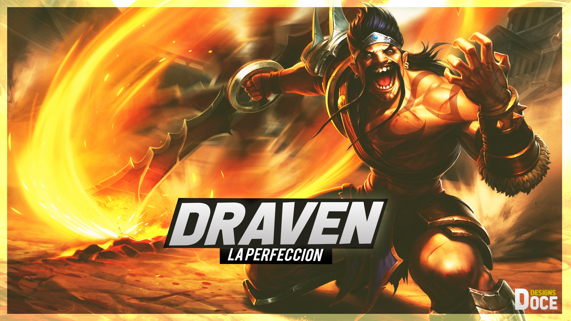 Draven, League Of Legends - Tyler 1 - HD Wallpaper 