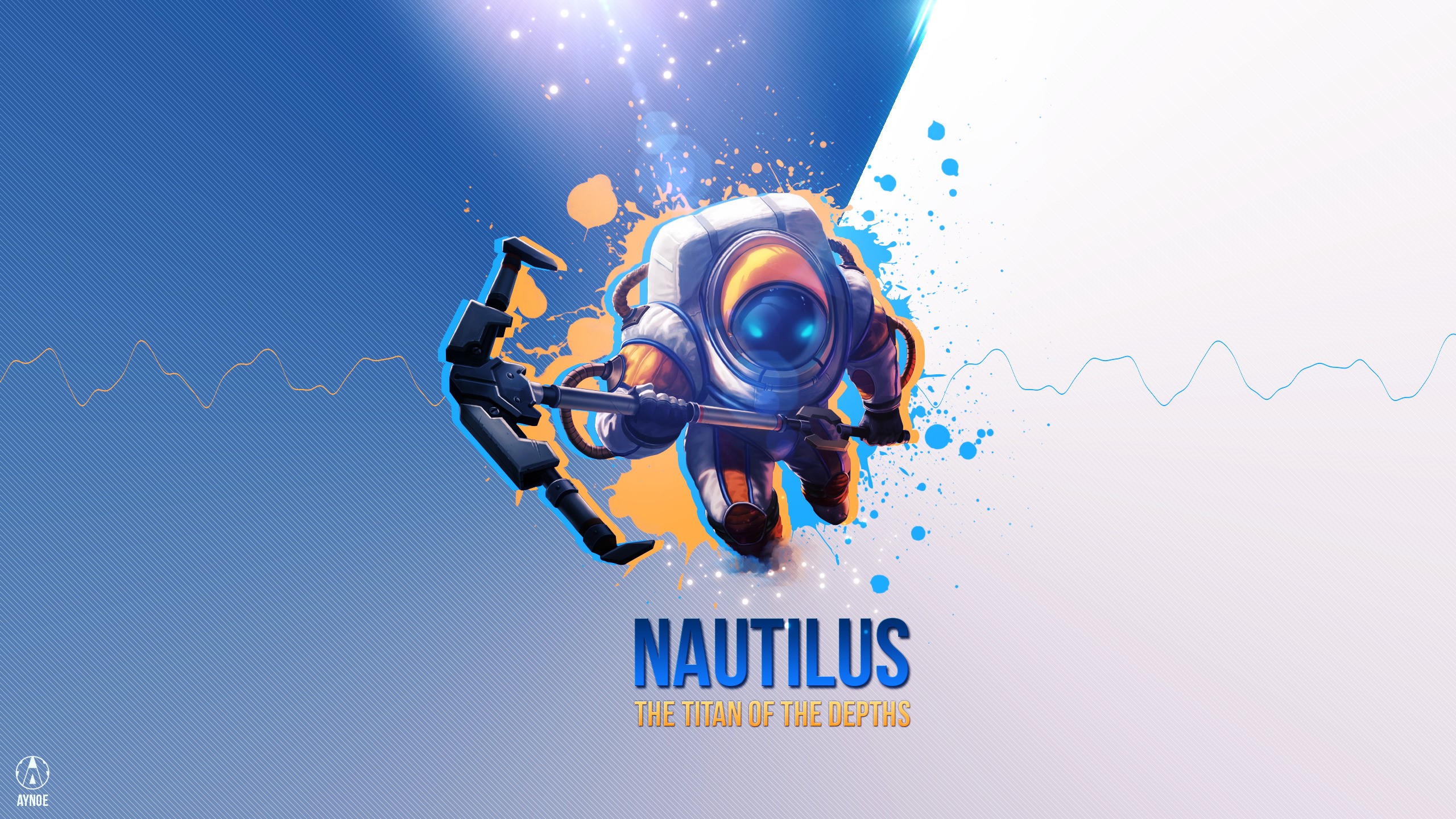 League Of Legends Astro Nautilus - HD Wallpaper 