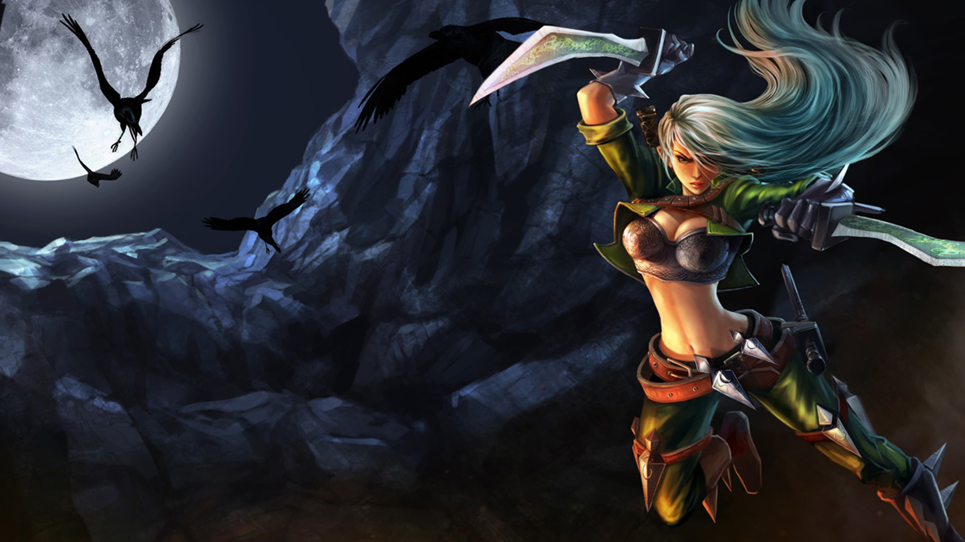 Mercenary Katarina - HD Wallpaper 