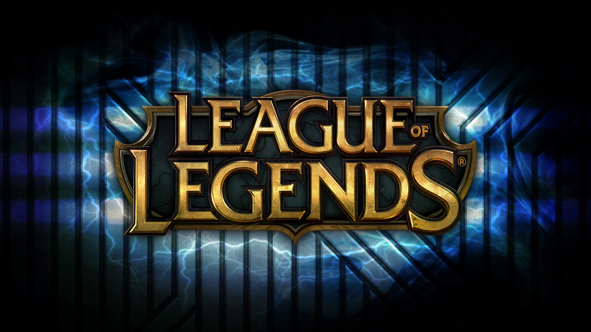 League Of Legends Wallpaper Logo - HD Wallpaper 