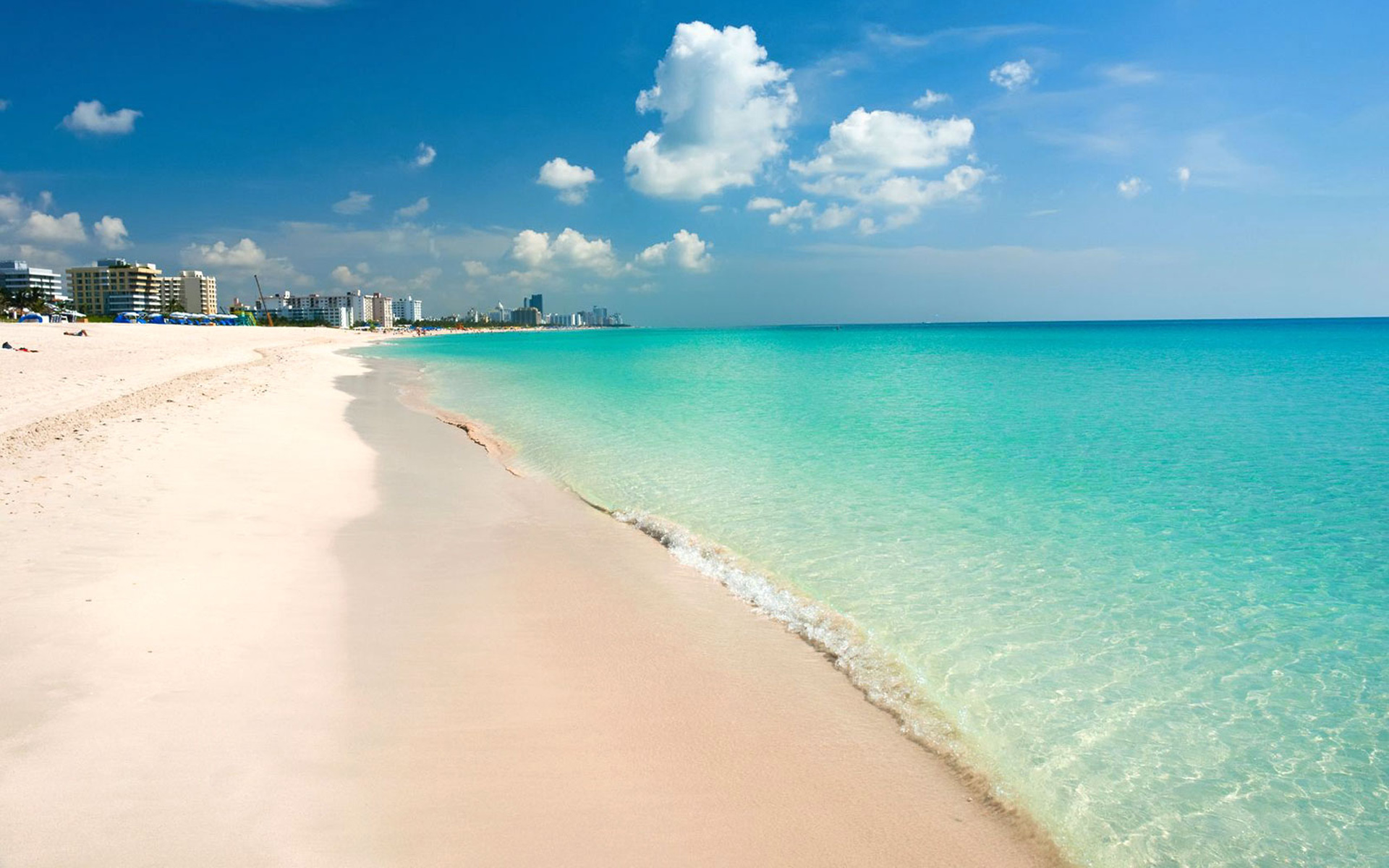 Plage Miami South Beach - HD Wallpaper 