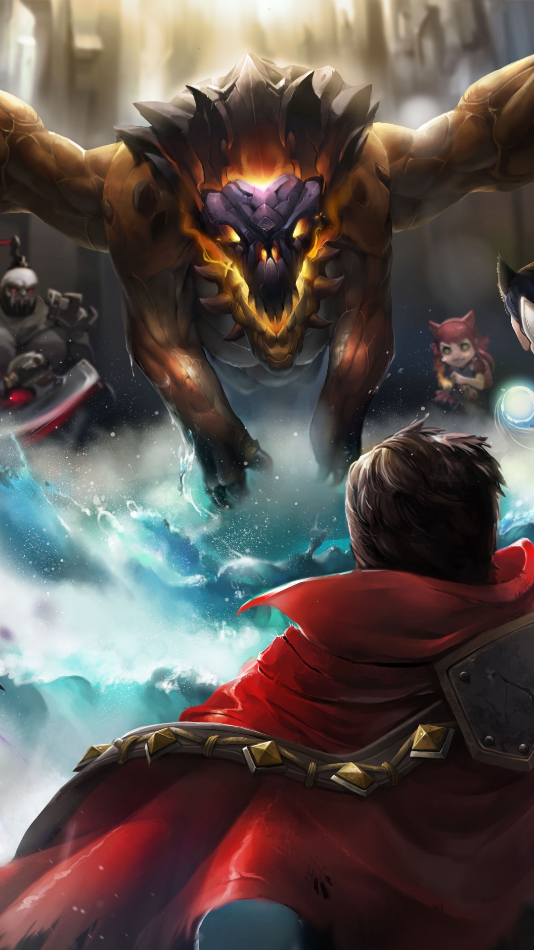 League Of Legends Dragon Fan Art - HD Wallpaper 