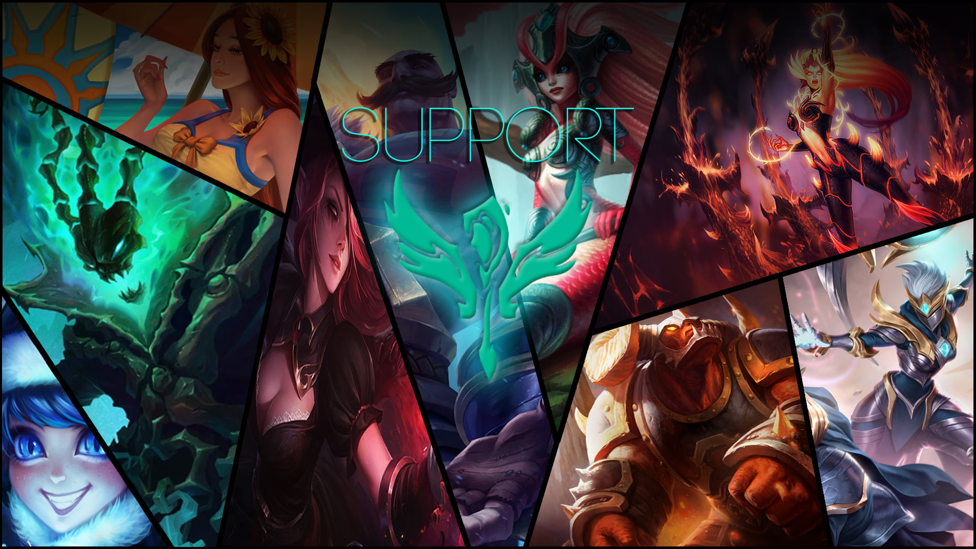 League Of Legends Nami Hd Backgrounds - HD Wallpaper 