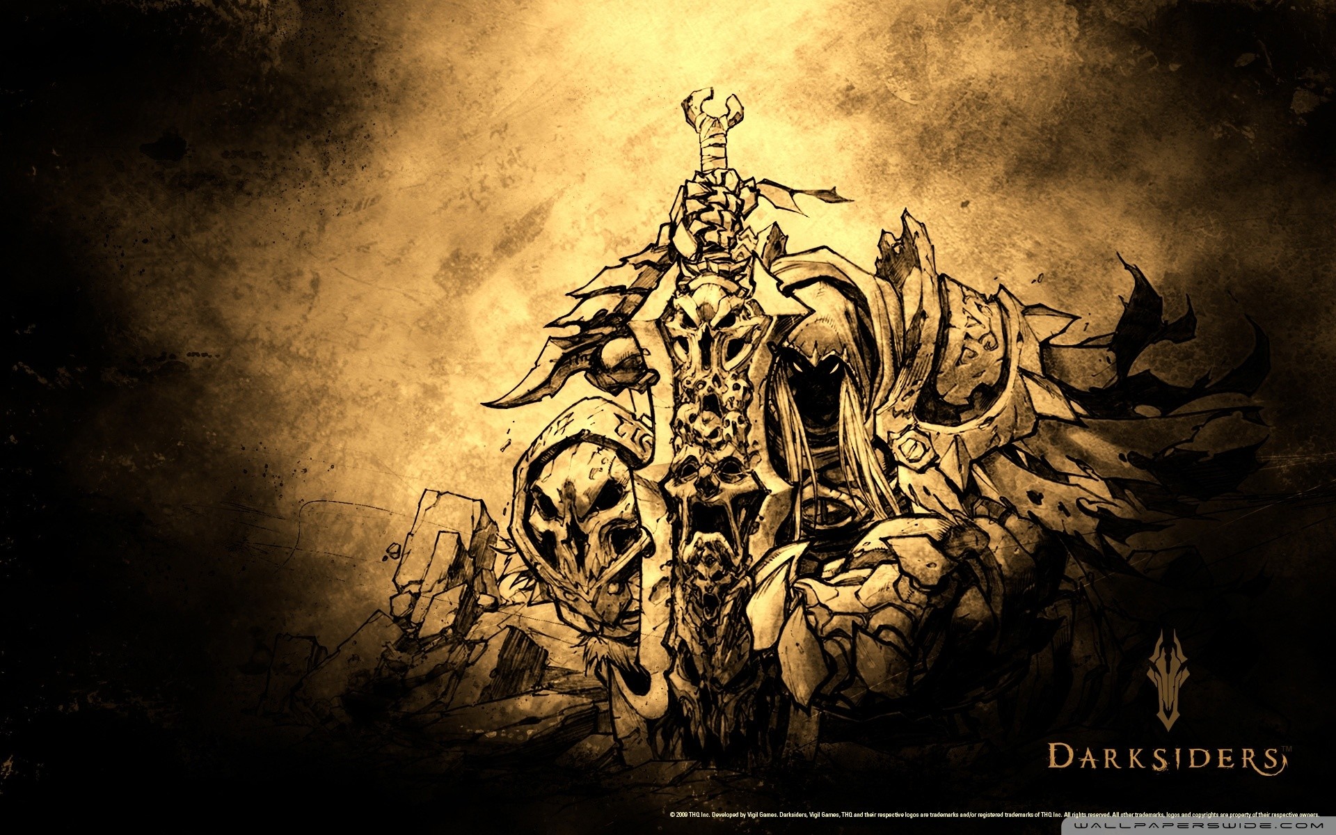 Darksiders Hd Wide Wallpaper For 4k Uhd Widescreen - Darksiders Wallpaper Hd - HD Wallpaper 