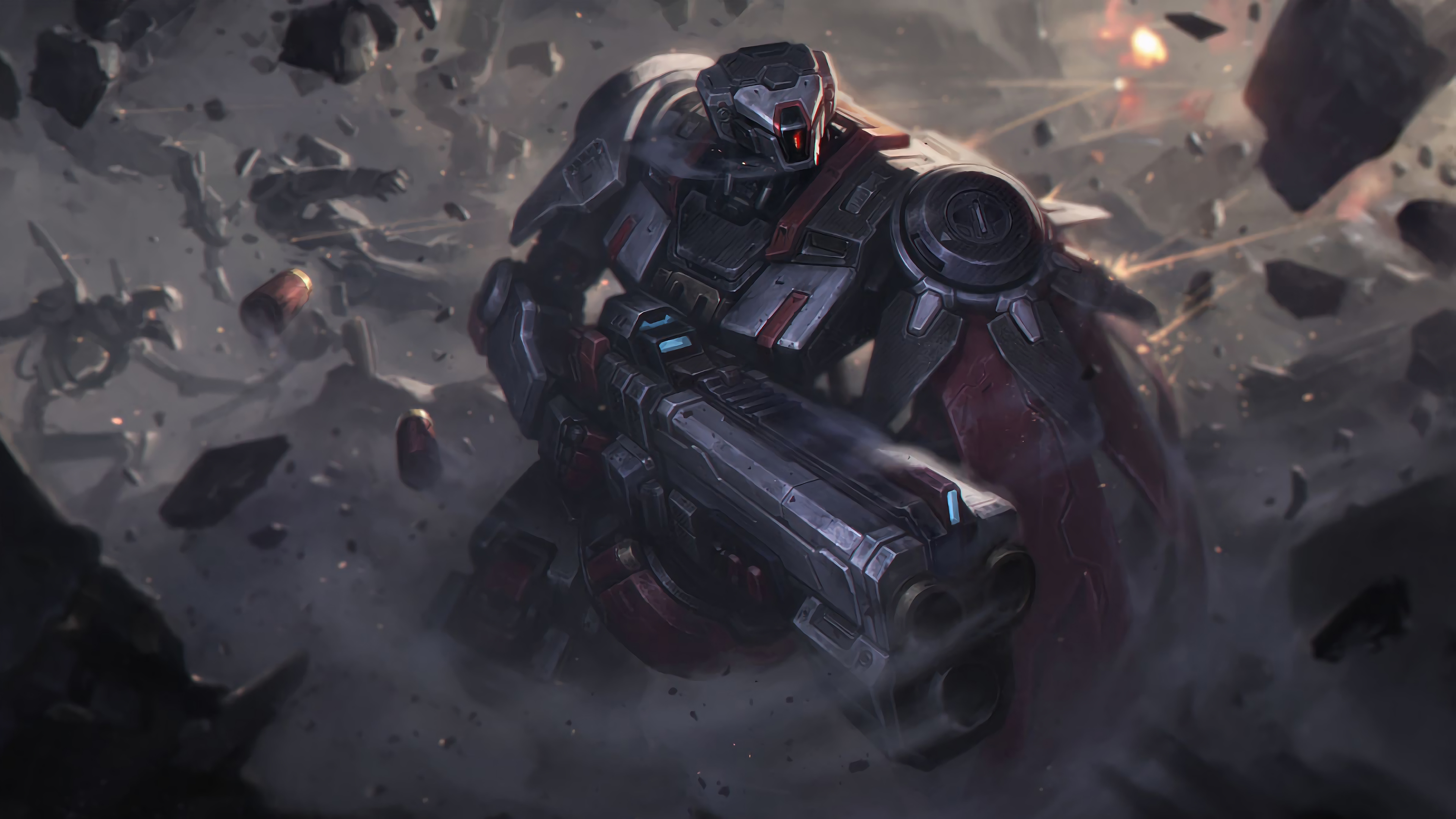 Photo Wallpaper Gun, League Of Legends, Skin, Lol, - League Of Legends Praetorian Graves - HD Wallpaper 