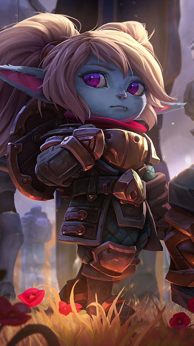 Lol Phone Wallpaper Poppy - HD Wallpaper 