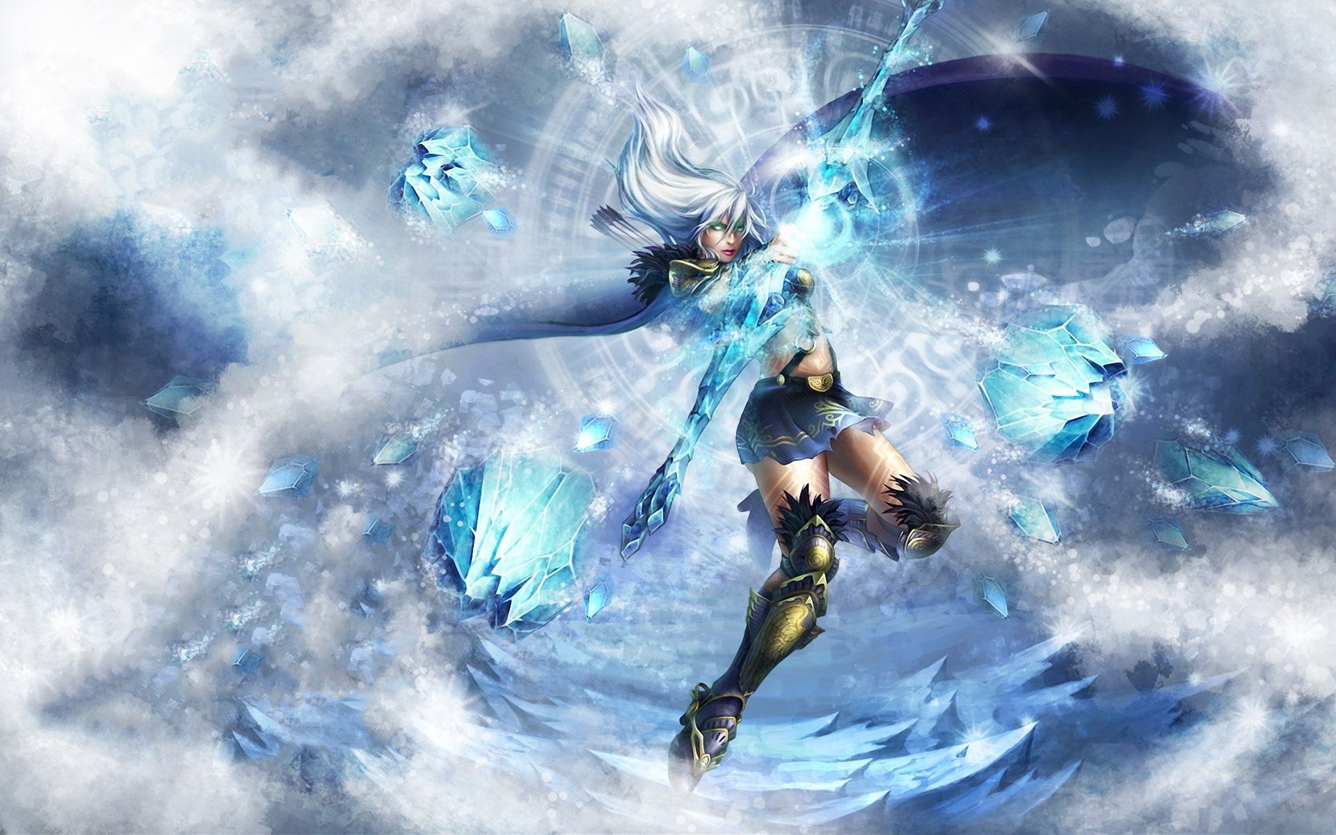 Ashe League Legend Wallpaper Hd - HD Wallpaper 