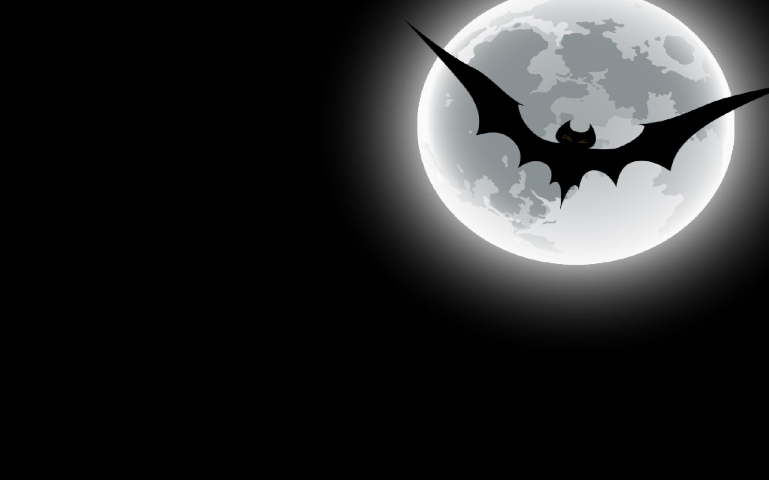 Bat Computer Desktop Background - Bat With Black Background - HD Wallpaper 