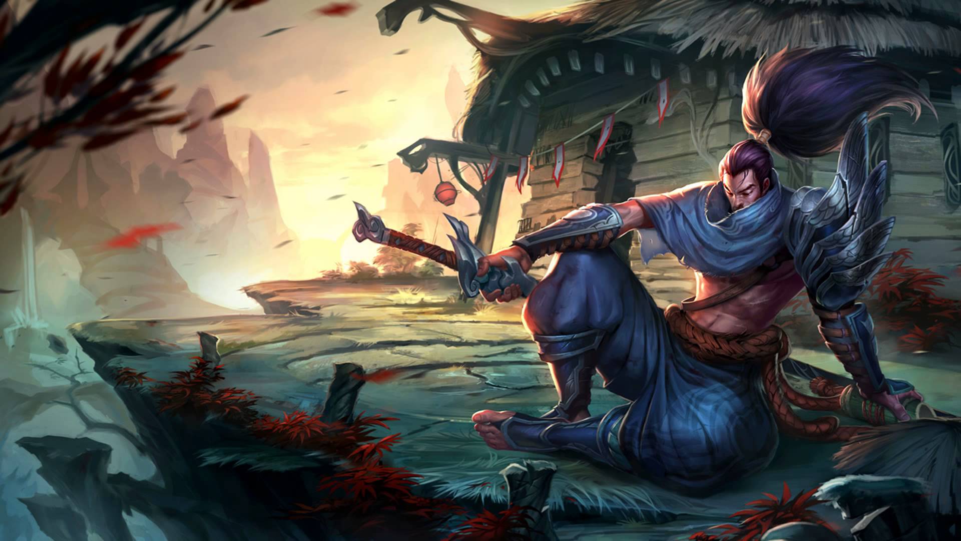 League Of Legends Yasuo - HD Wallpaper 