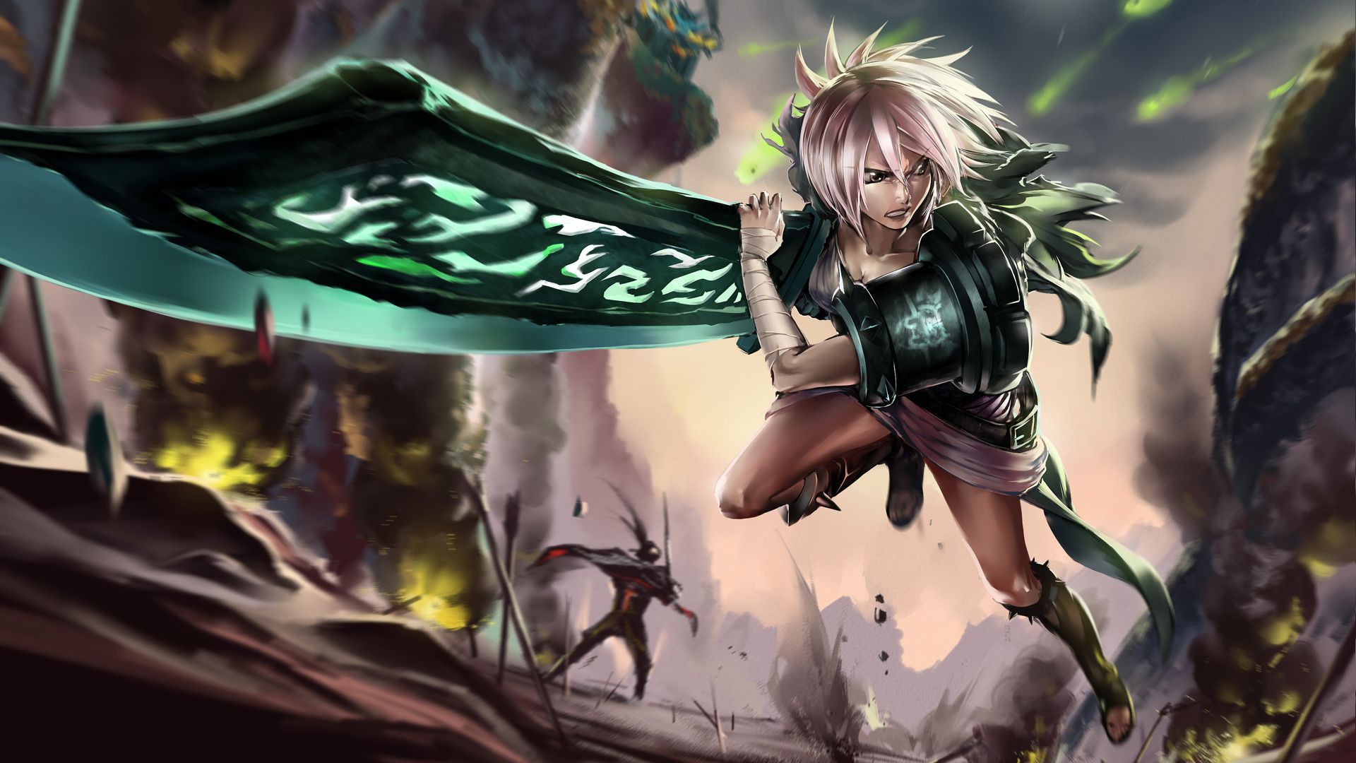 Lol Wallpaper Hd Riven - HD Wallpaper 