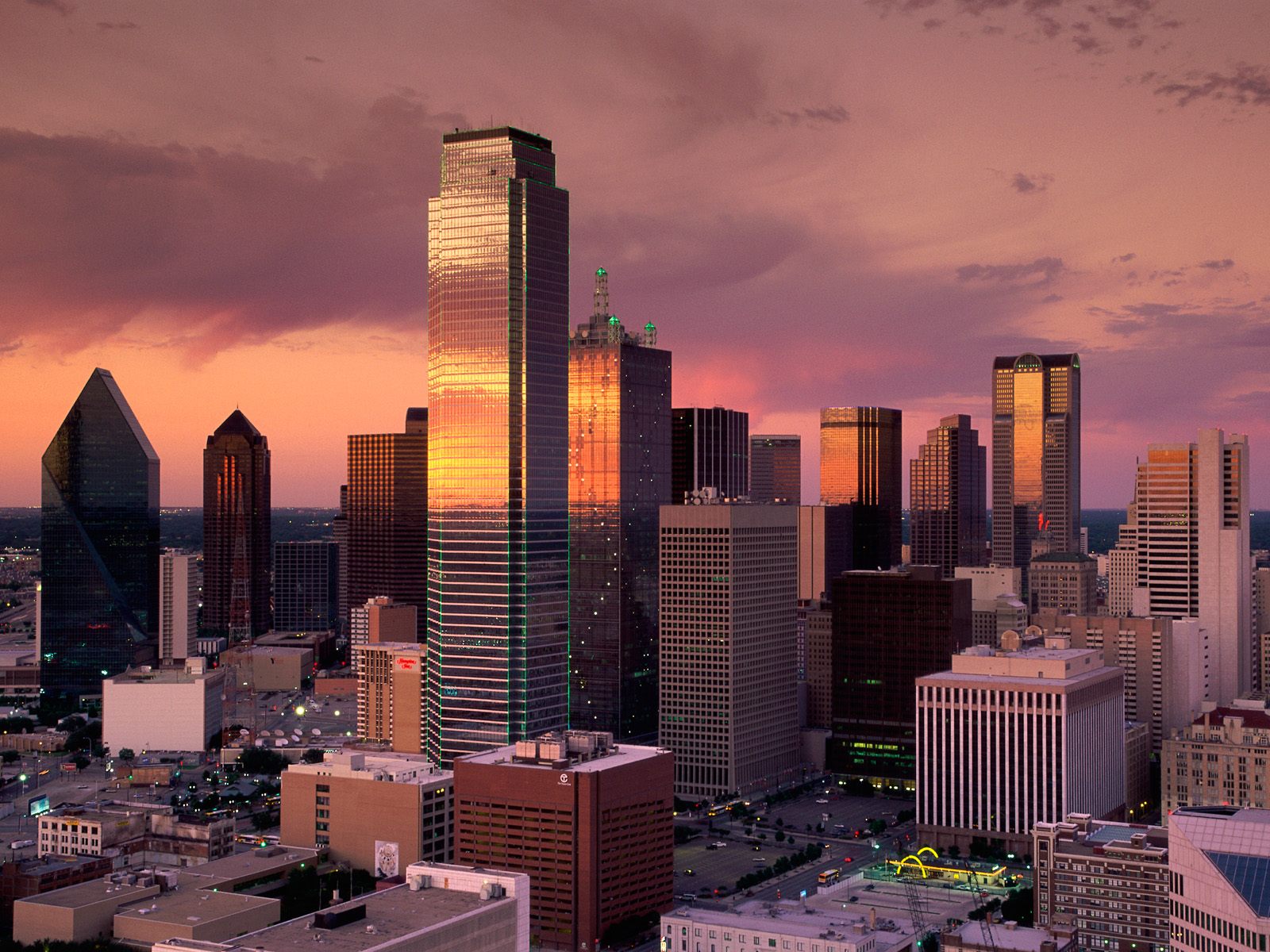 Downtown Dallas - HD Wallpaper 