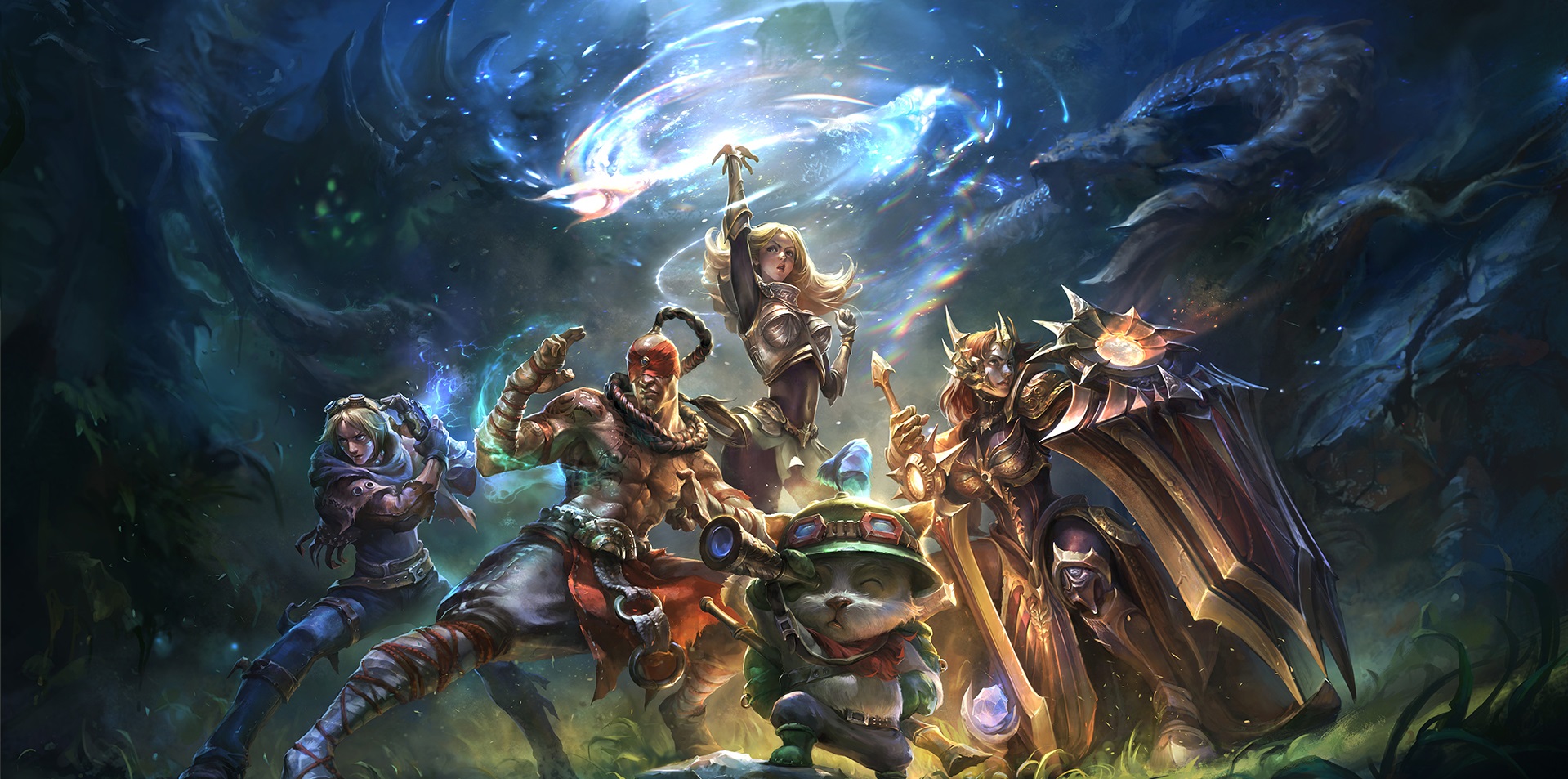League Of Legends Poster Hd - HD Wallpaper 