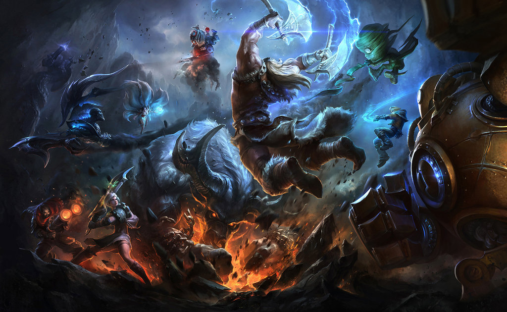 Riot Games Battle Royale - HD Wallpaper 