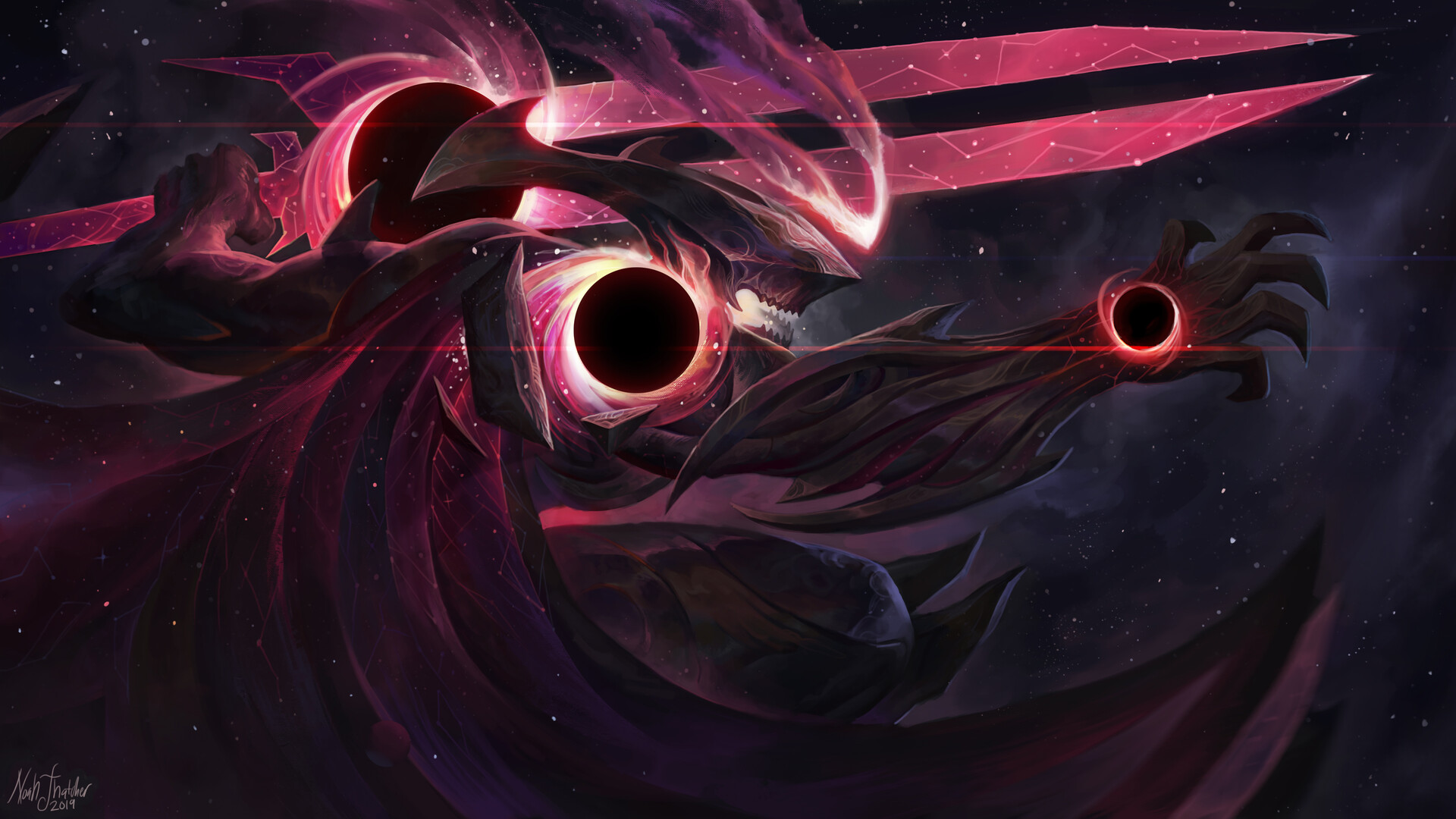 Abyssal Star Aatrox - HD Wallpaper 