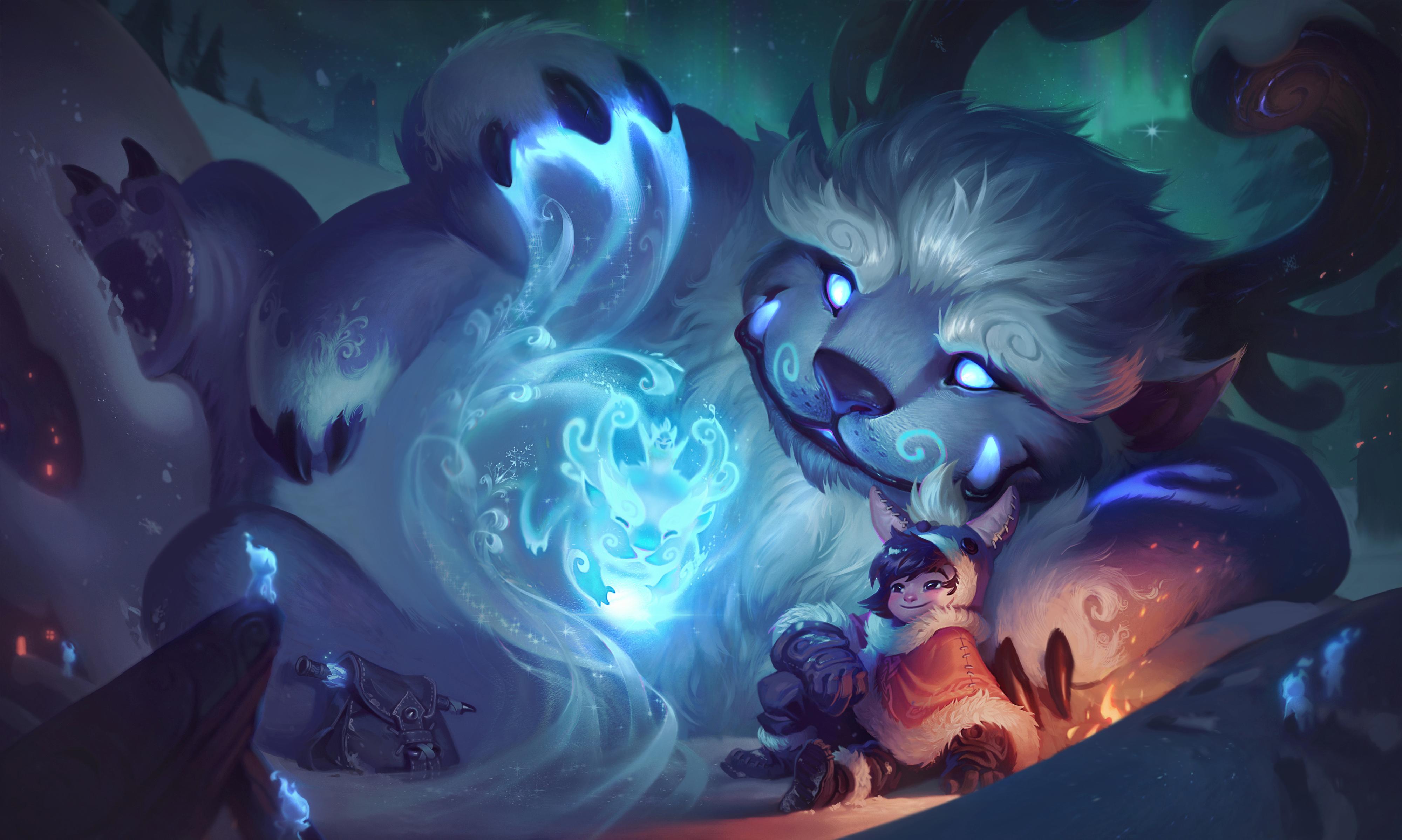 League Of Legends Wallpaper 4k - Nunu Rework - 4000x2397 Wallpaper