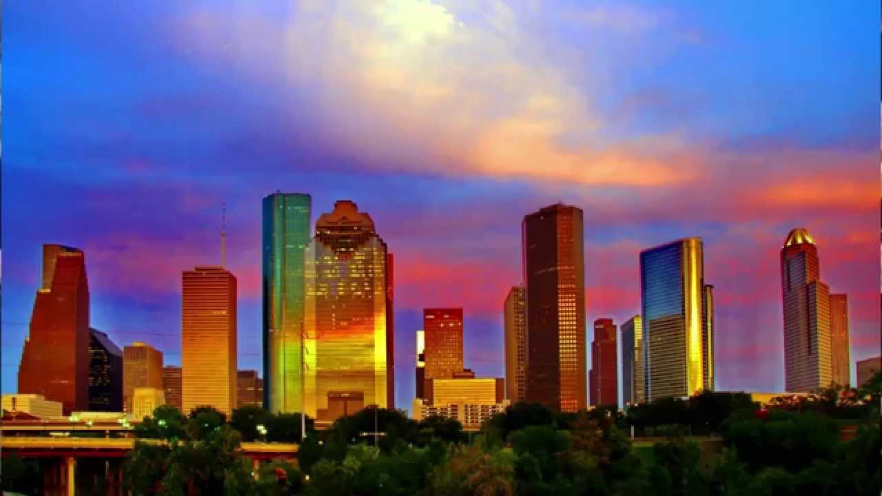 Houston Texas Skyline High Resolution - HD Wallpaper 