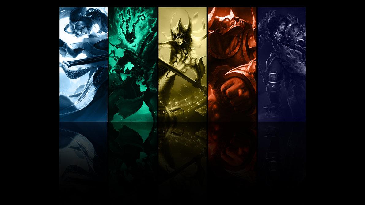 League Of Legends Champion Wallpapers Fan Made Icons - Support League Of Legends Wallpaper Hd 1080p - HD Wallpaper 