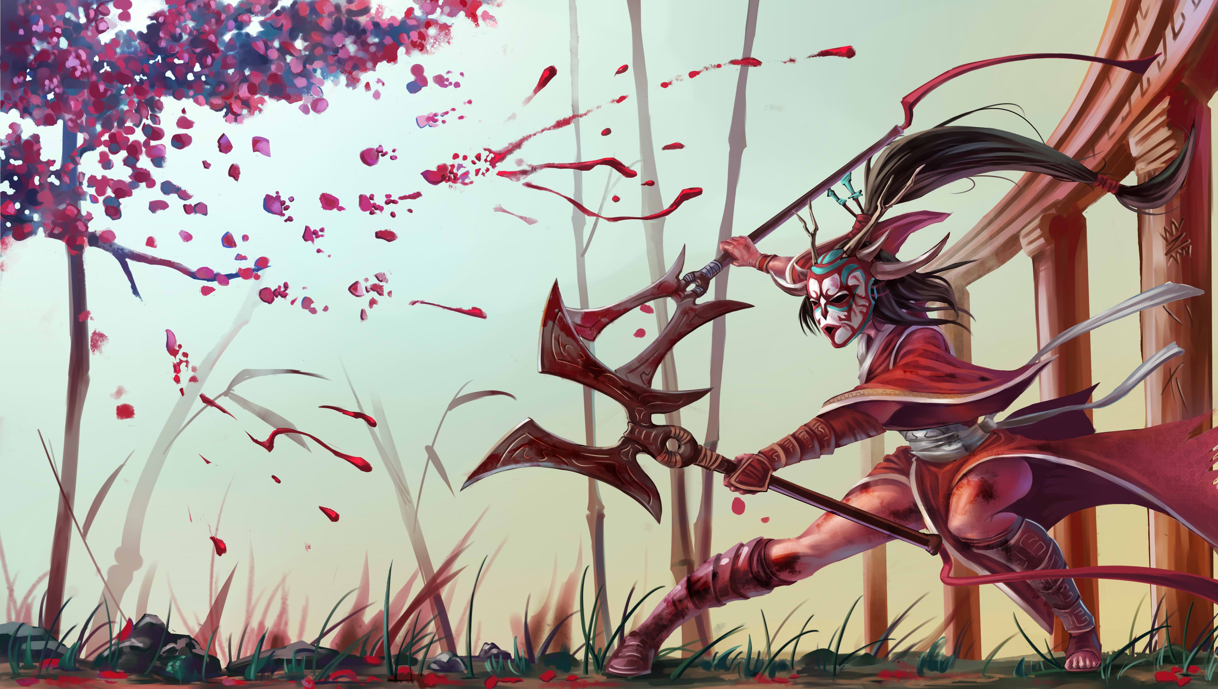 League Of Legends Akali Wallpapers Hd Background Wallpapers - HD Wallpaper 