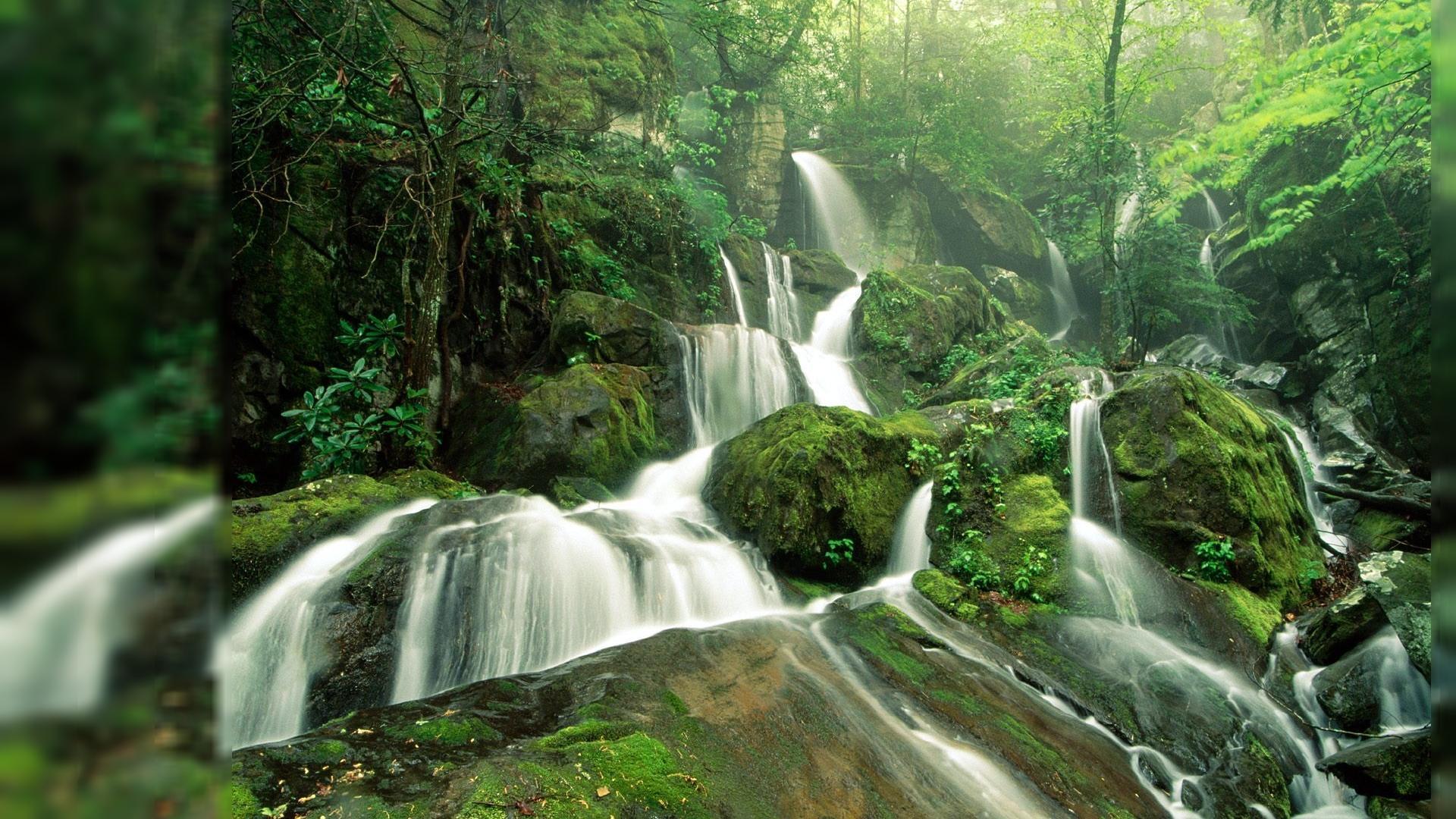 9000 Gambar  Bergerak Pemandangan Air  Terjun  Hd  Paling 