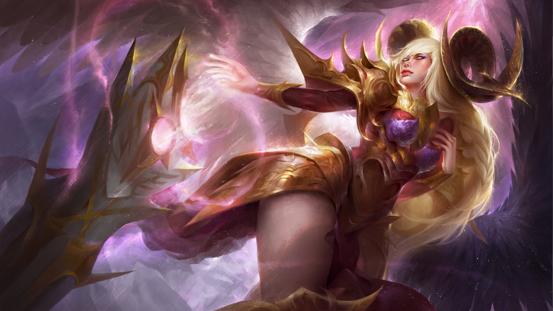 League Of Legends Janna Art - HD Wallpaper 