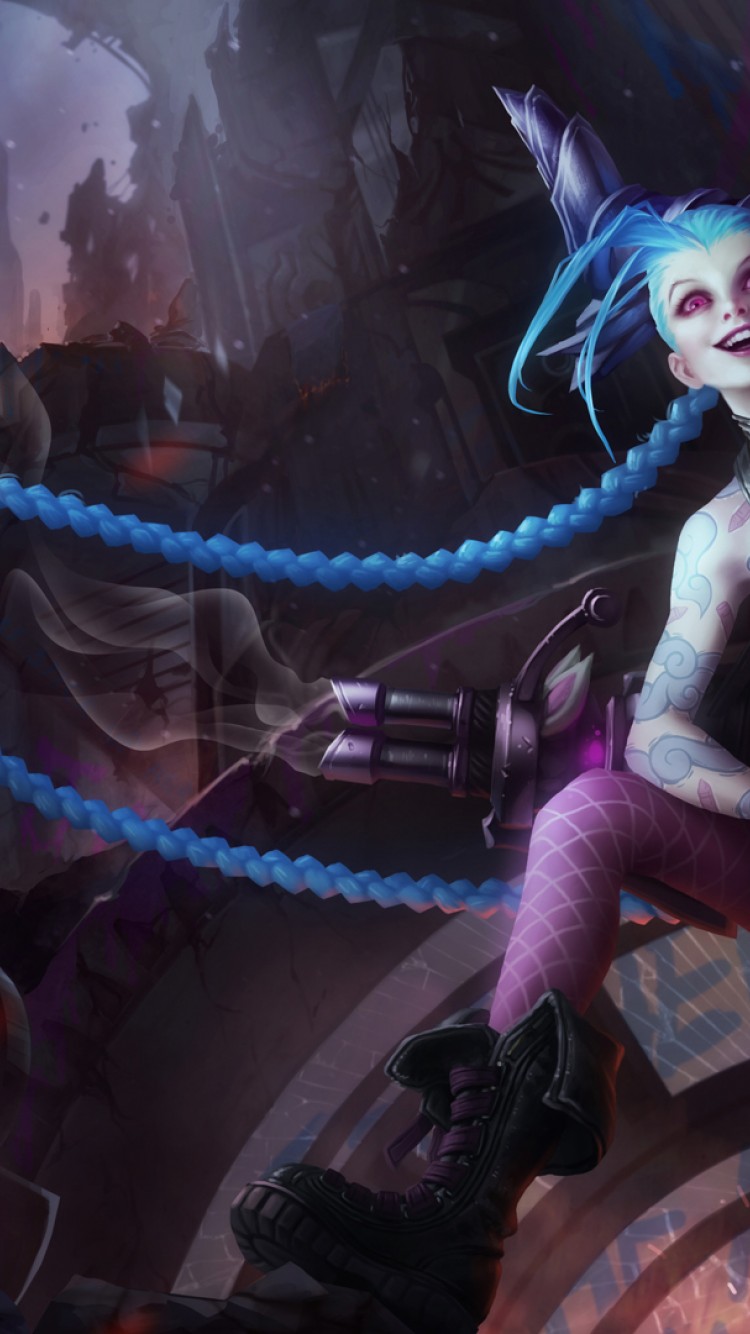 League Of Legends Jinx Image Hd - HD Wallpaper 
