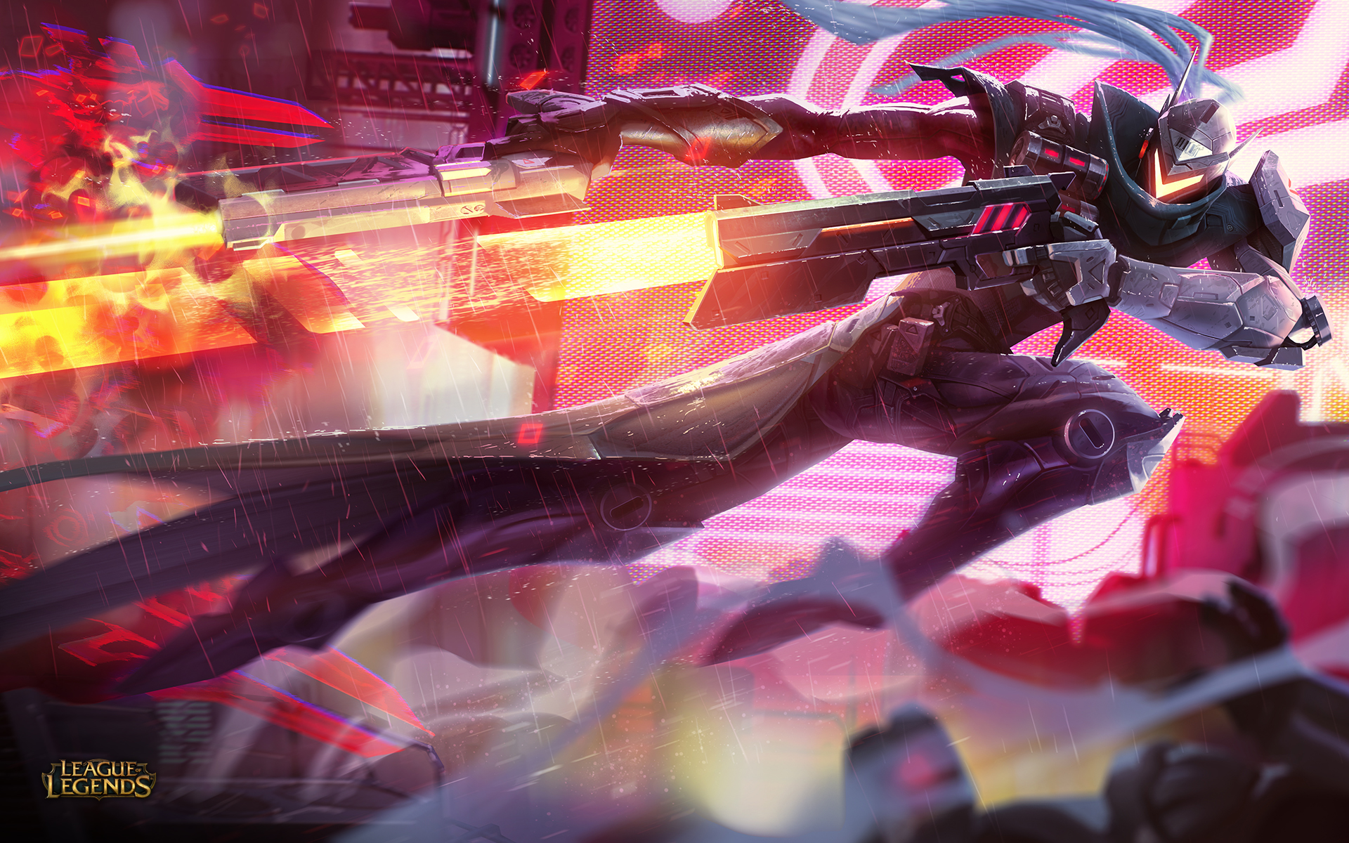 Project Lucian Skin Wallpaper - League Of Legends Lucian Wallpaper A4 - HD Wallpaper 