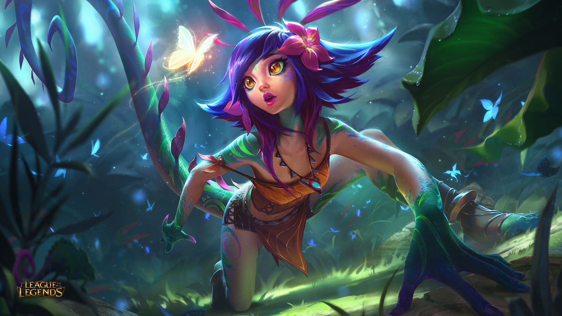Neeko League Of Legends - HD Wallpaper 