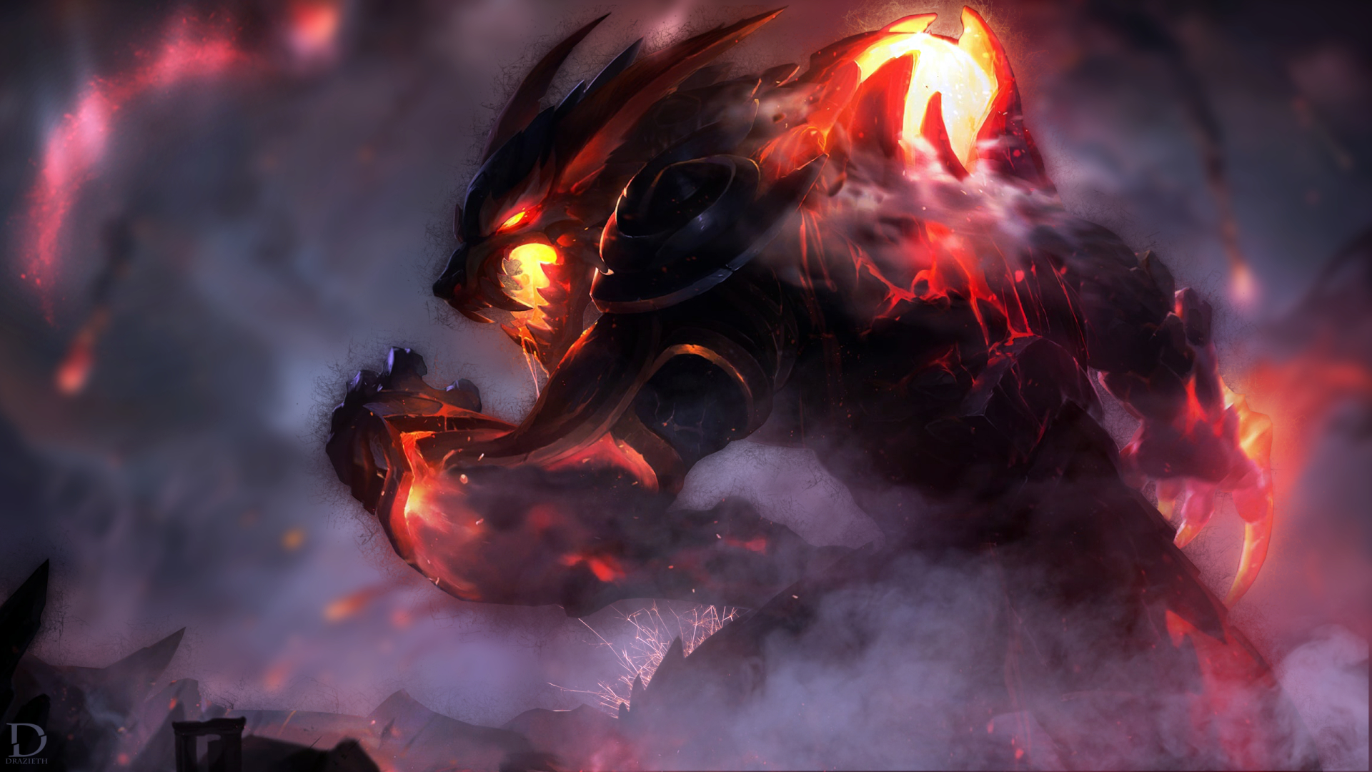 Lol Warwick Firefang - HD Wallpaper 