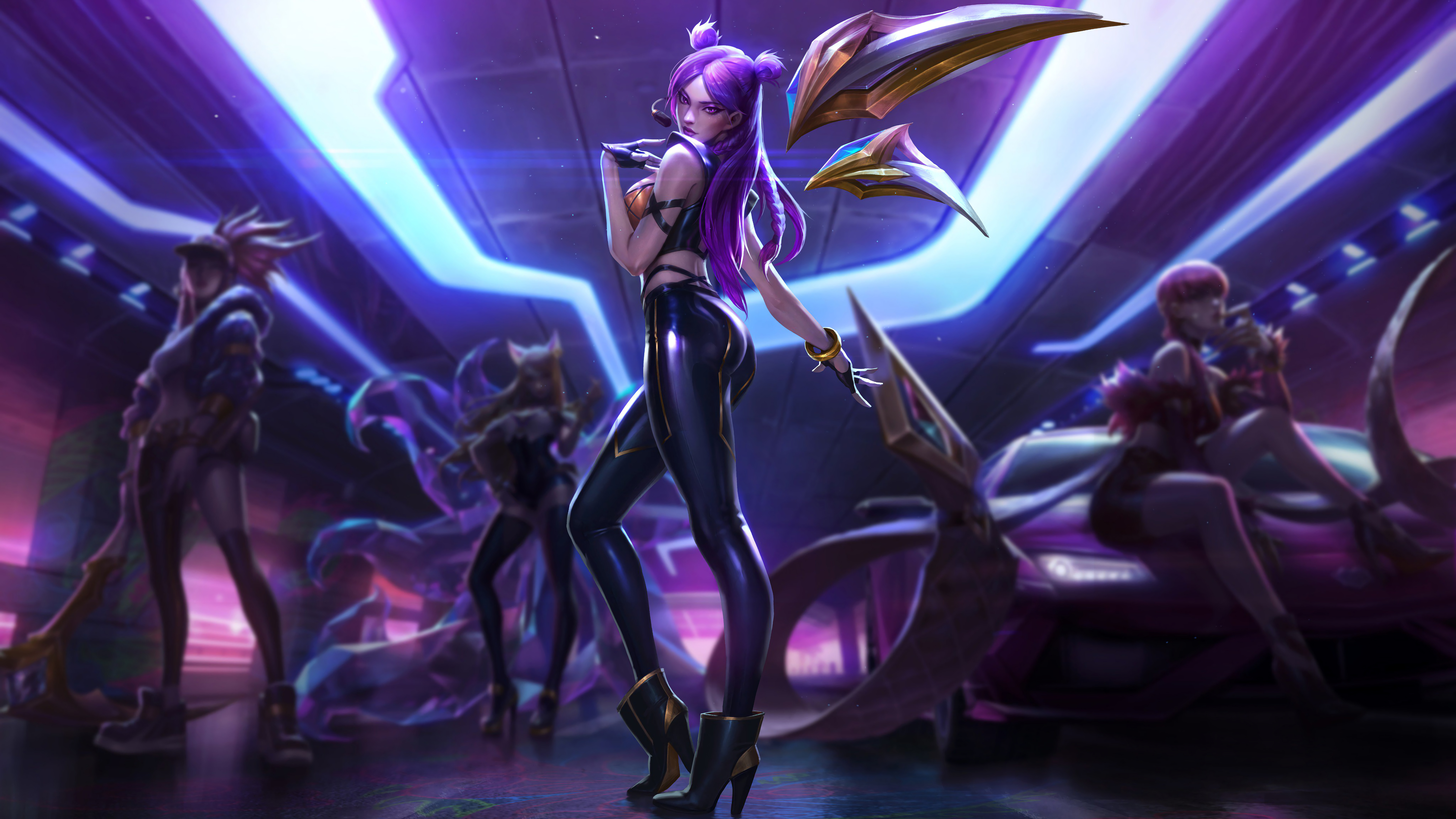 League Of Legend K Da - HD Wallpaper 