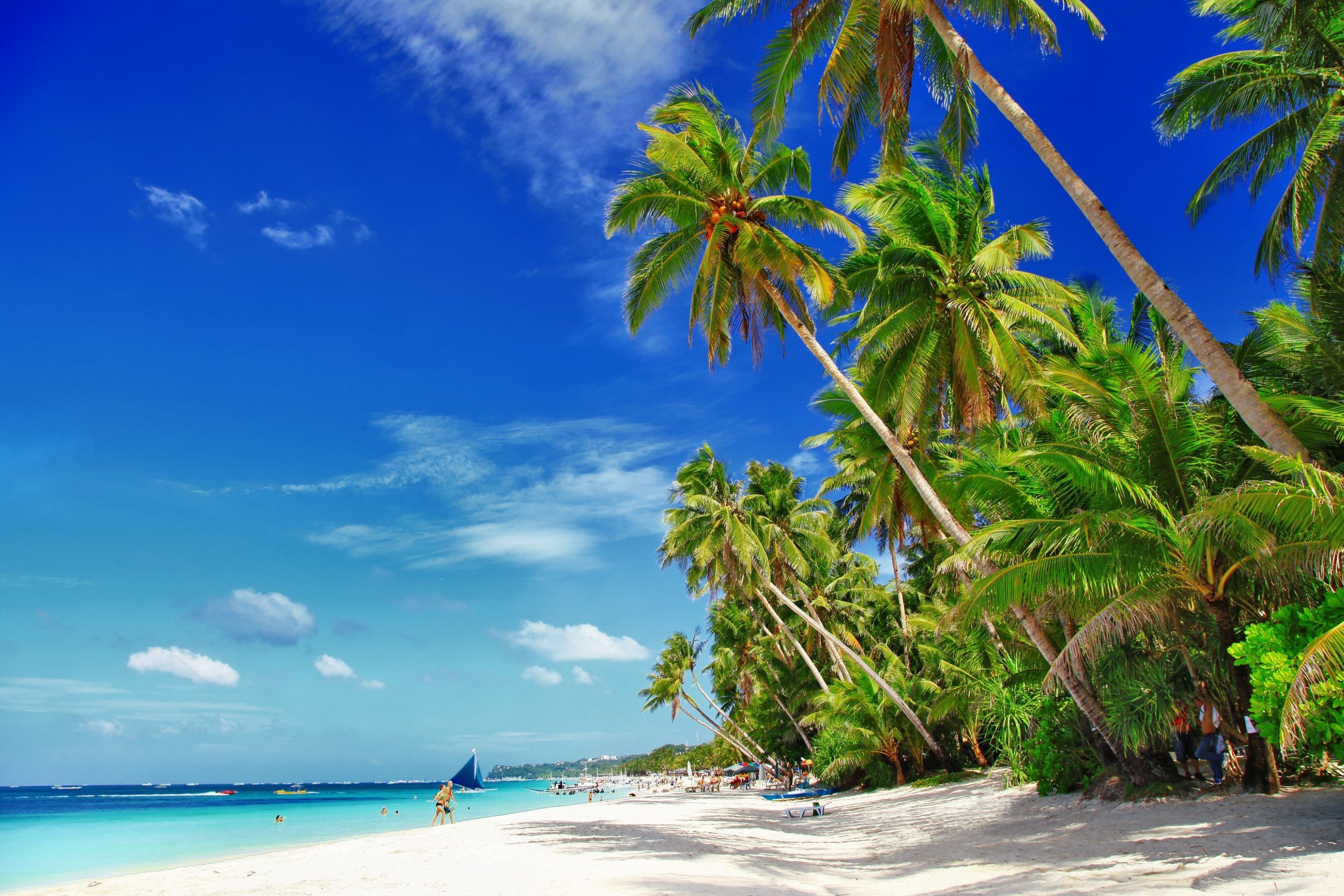 Beach Computer Wallpapers, Desktop Backgrounds - Beautiful Tropical Scenery - HD Wallpaper 