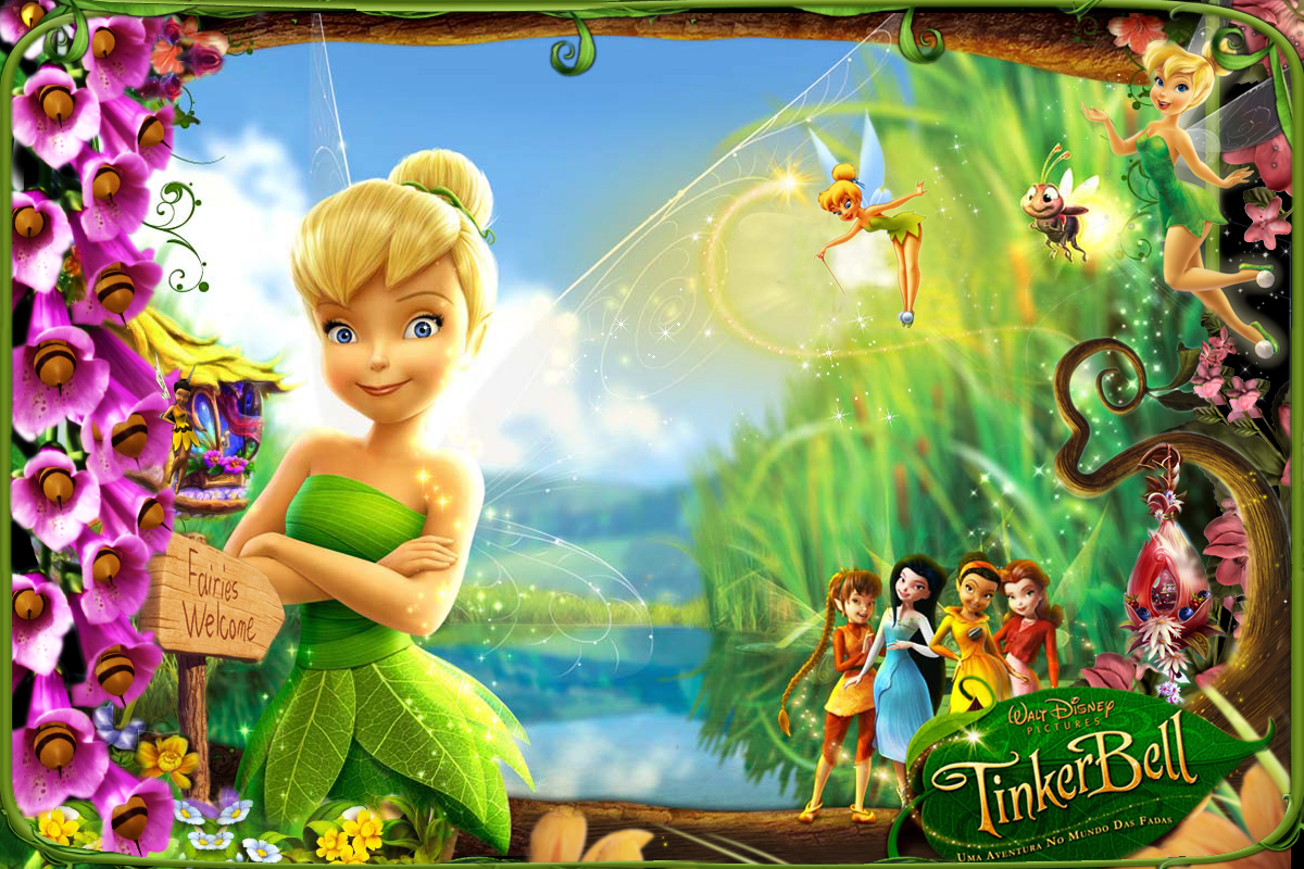 Tinkerbell Wallpaper Hd For Android - Tinkerbell Background - HD Wallpaper 