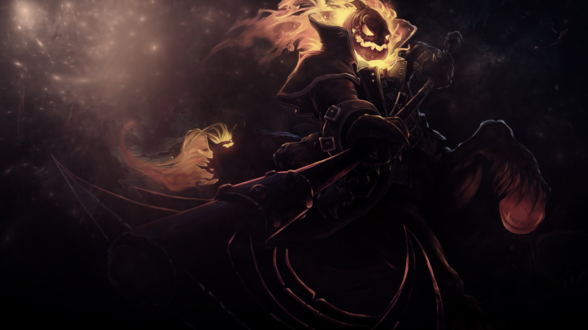 Wallpaper - League Of Legends Headless Hecarim - HD Wallpaper 