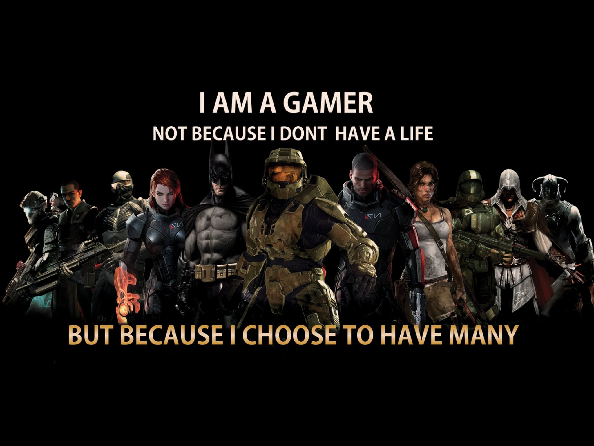 Game, Poster, Windows Desktop Wallpapers, Computer,free, - Gamers Don T Have One Life - HD Wallpaper 
