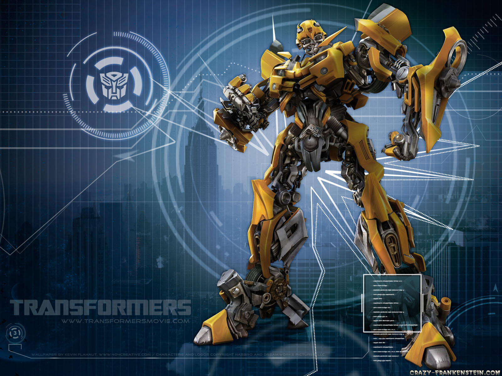 Bumblebee Transformer Birthday Invitation Template - HD Wallpaper 