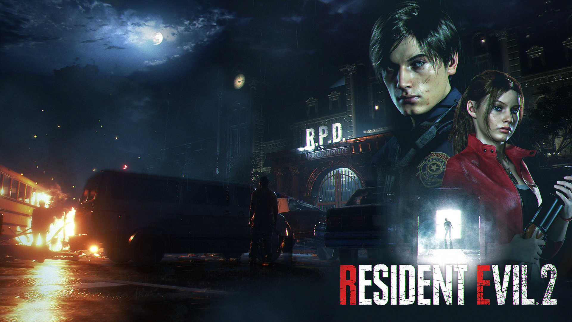 Resident Evil 2 2019 - HD Wallpaper 