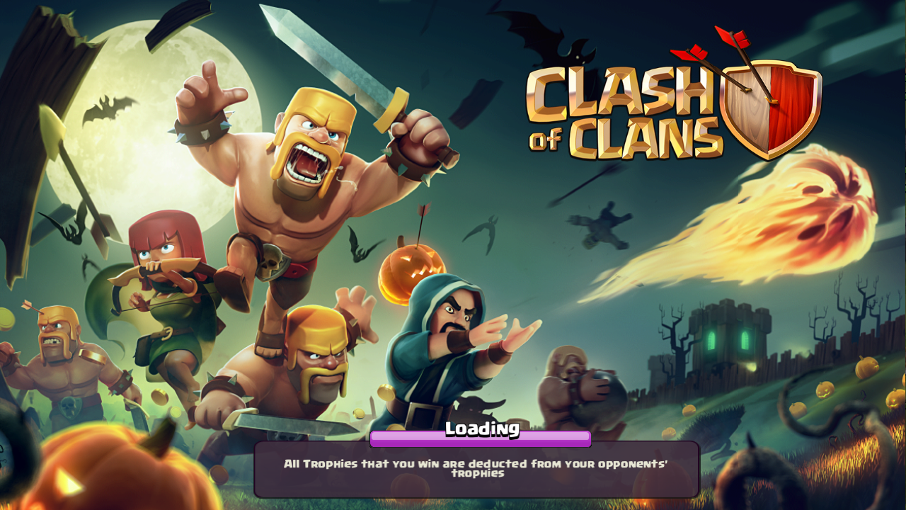 Clash Of Clans App Screen - HD Wallpaper 