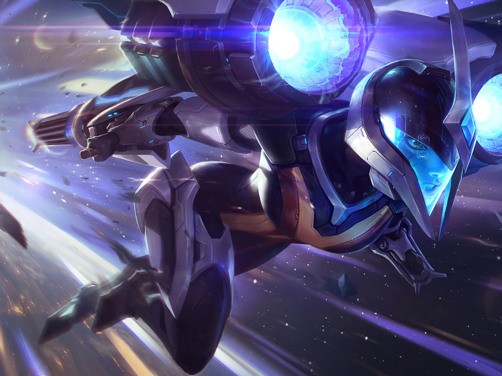 Kaisa Lol Bullet Angel - HD Wallpaper 