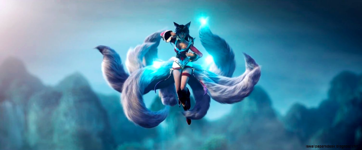 Peste 1000 De Idei Despre Wallpaper Lol Pe Pinterest - League Of Legends Wallpaper Ahri - HD Wallpaper 