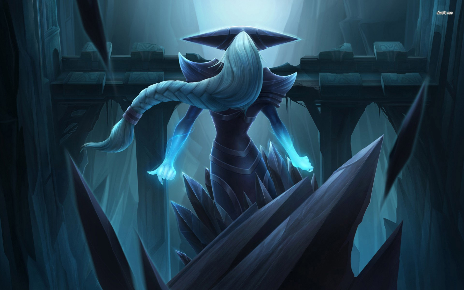 League Of Legends Lissandra Face - HD Wallpaper 